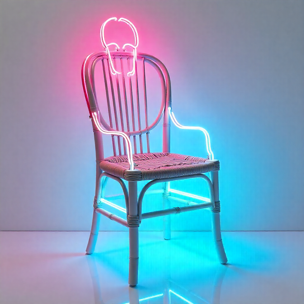 Reparierte Gartenmöbel